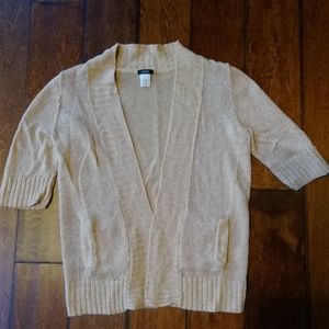 **3 for $15** J.Crew light pink shimmery sweater